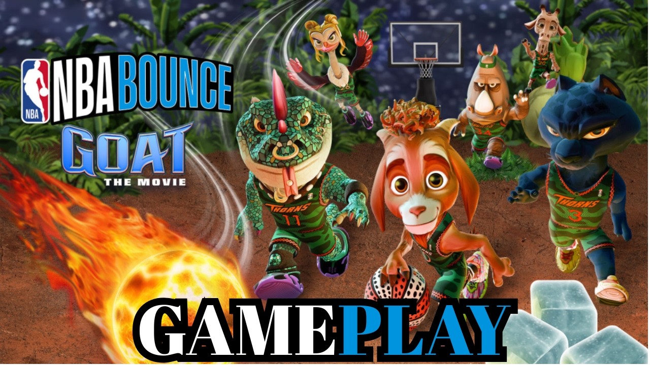 NBA BOUNCE - GOAT - The Movie (DLC) Геймплей - Xbox Series X #NBABOUNCE #Ad