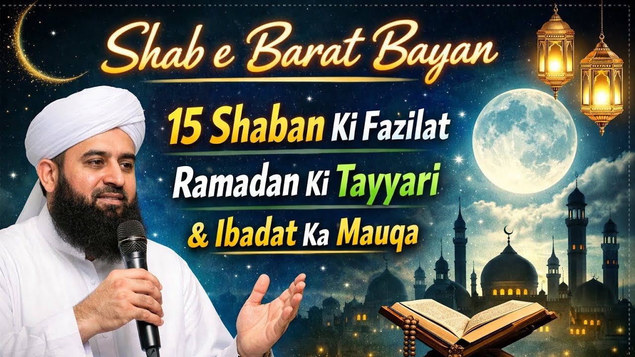 Shab e Barat | 15 Shaban & Ramadan | Exclusive Bayan by Molana Tariq Jameel 