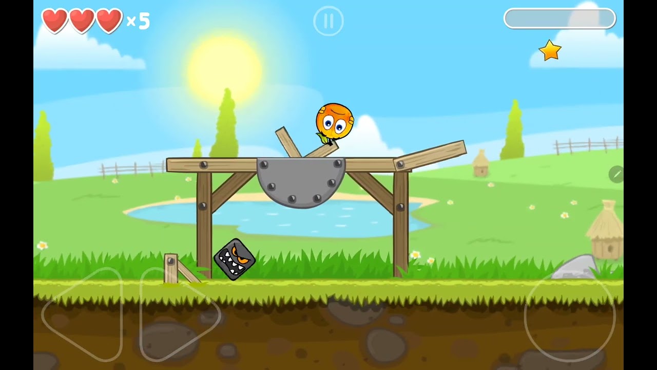 как я играю в REDBALL3