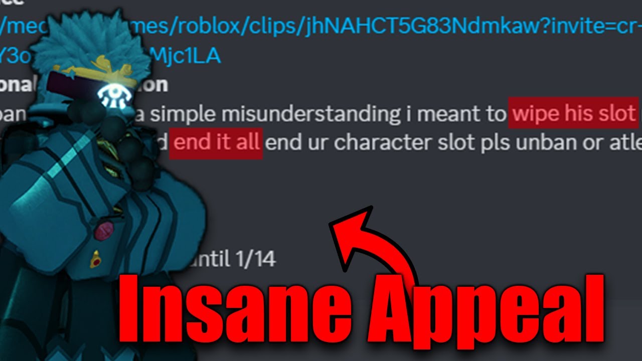 Deepwoken Ban Appeals Are TERRIBLE...