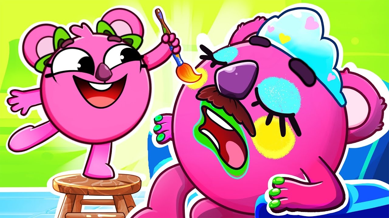 Let's Make Daddy Pretty🤣 | Health Check Up 🩺🧑🏻‍⚕️| Songs for Kids🎶 | Baby Zoo
