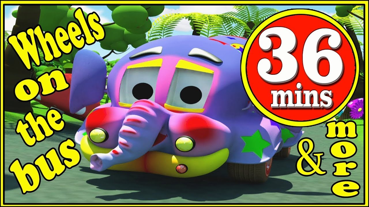Wheels On The Bus | Compilation | Playlist | Popular Nursery Rhymes Collection