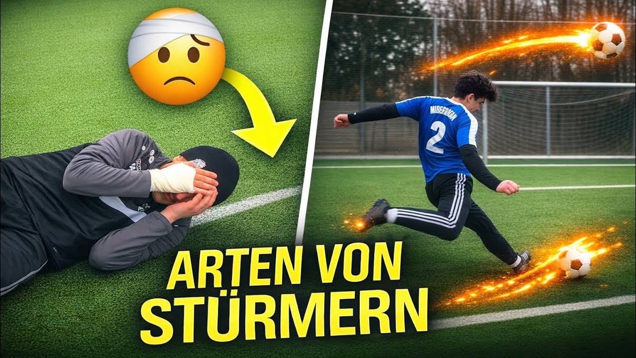 Diese Arten von Stürmern kennt JEDER 😂⚽️