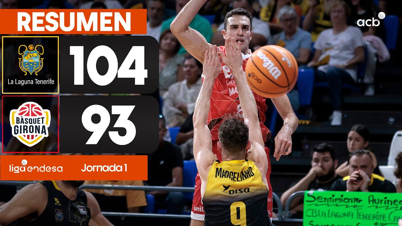 La Laguna Tenerife - BAXI Manresa (104-93) RESUMEN | Liga Endesa 2025-26