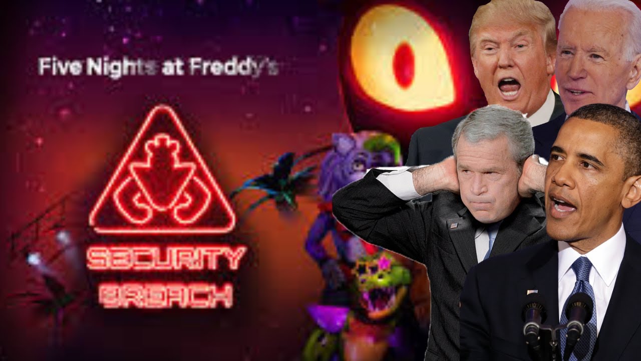 US Presidents Play Five Nights At Freddy's: Security Breach (FULL SERIES)