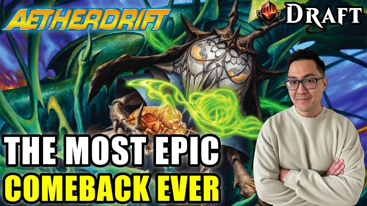 Good Things Happen When You Don't Give Up | Aetherdrift Draft | MTG Arena