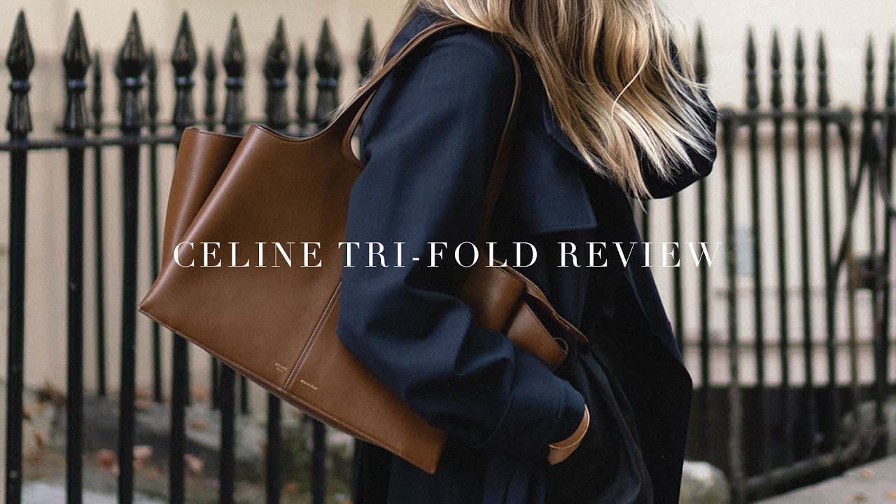 Обзор сумки Céline Tri-Fold | Плюсы и минусы