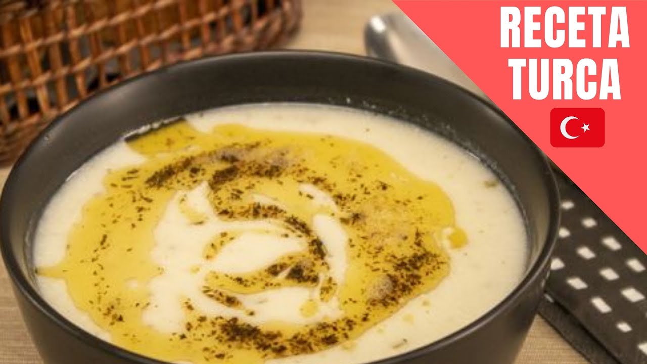 RECETA TURCA:Sopa de Yogurt (Yoğurt Çorbası)  | COMIDA TURCA Receta #28