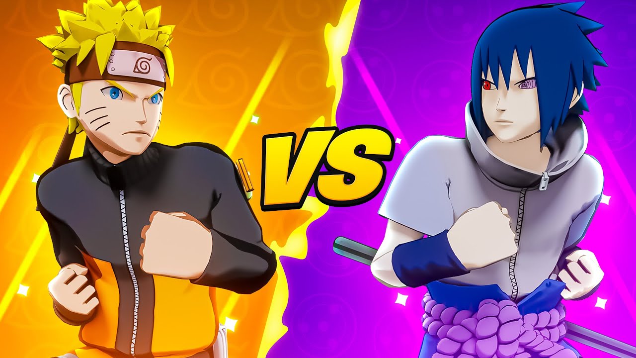 NARUTO vs SASUKE! (1v1 Mitico)
