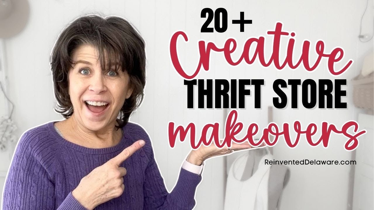 20 Creative Thrift Store Makeovers | Budget Home Decor |
