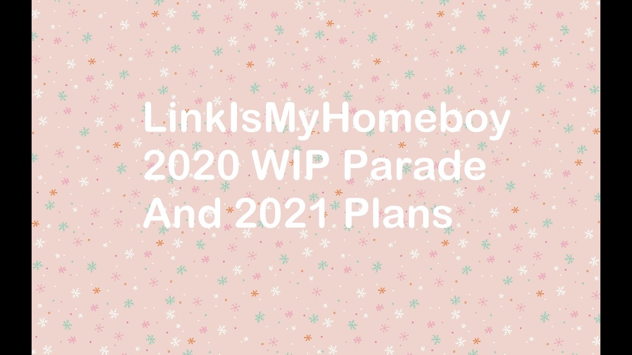 Flosstube Special Edition: December 2020 WIP Parade