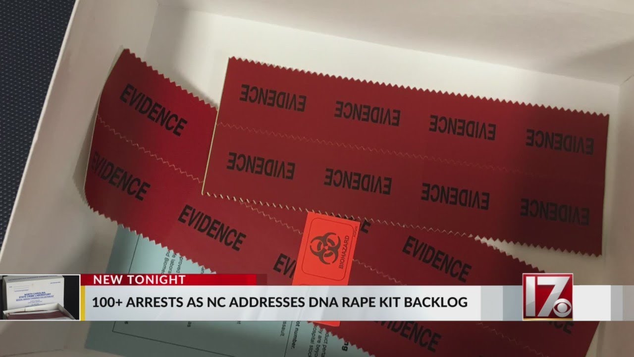 100+ arrests as NC addresses DNA rape kit backlog
