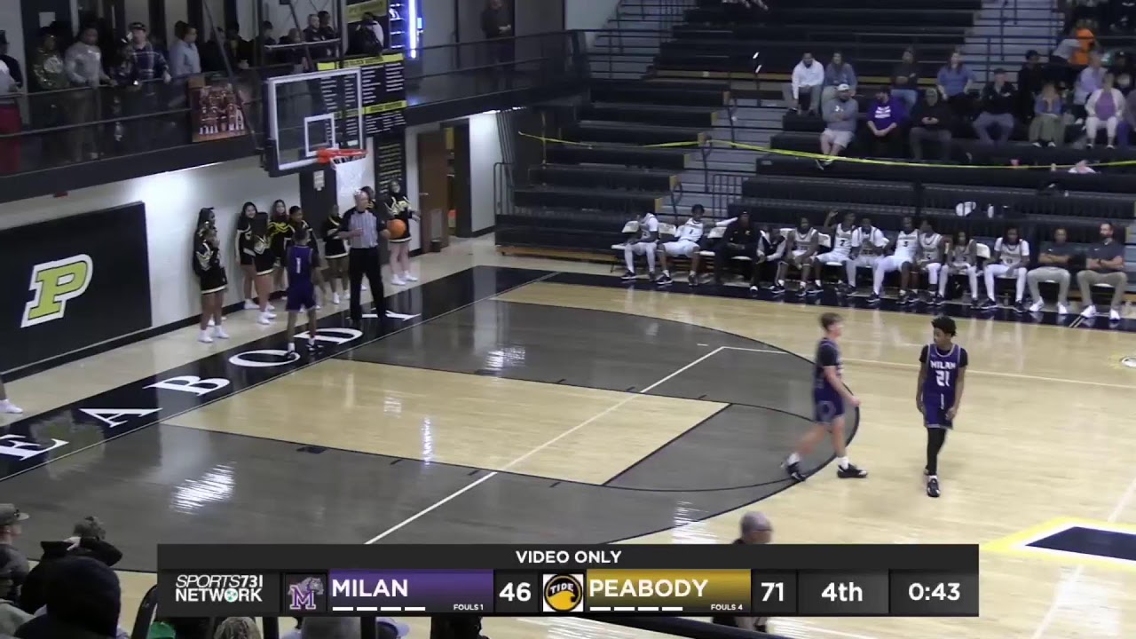 Milan Basketball at Peabody