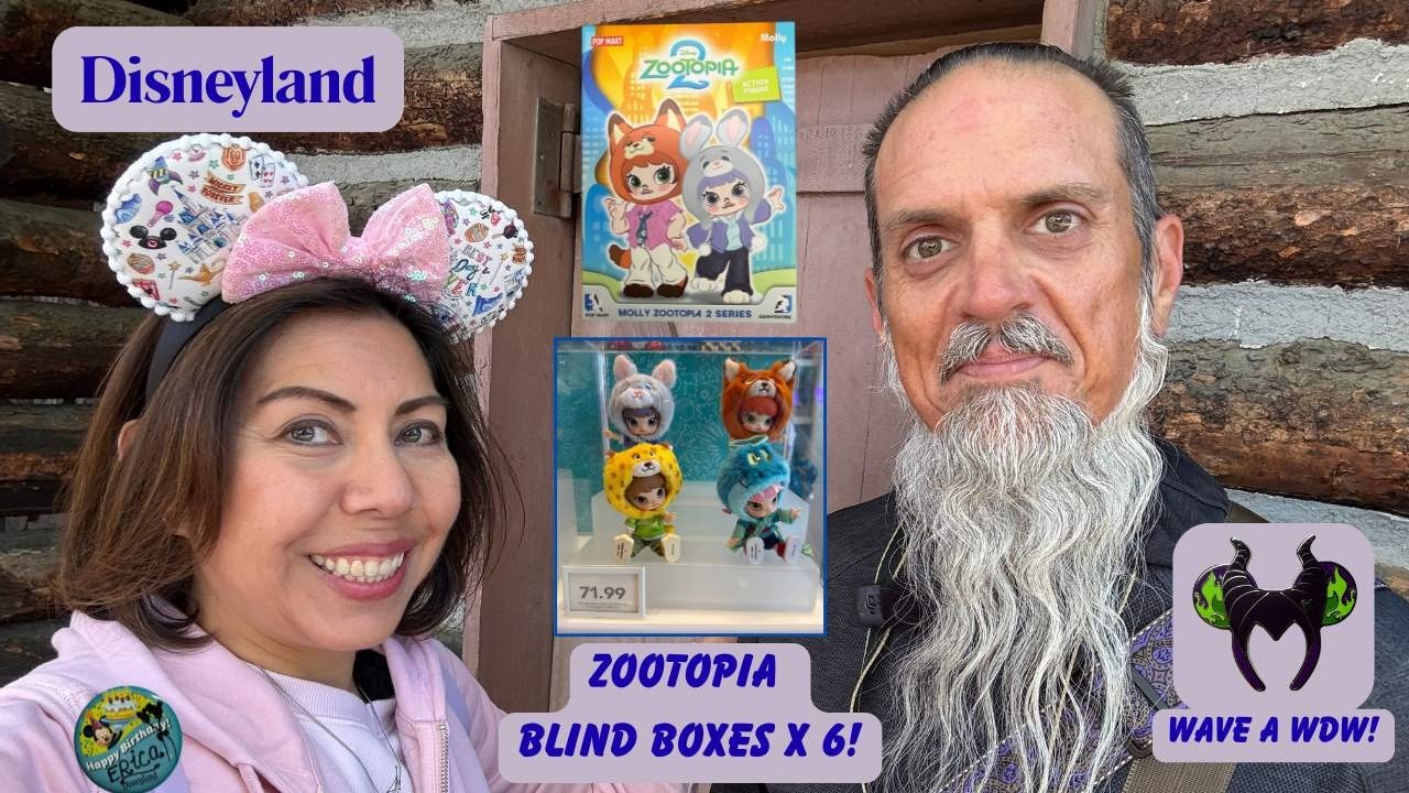 Disneyland, Blue Bayou & Storyland Boutique Zootopia Molly Blind Boxes! 