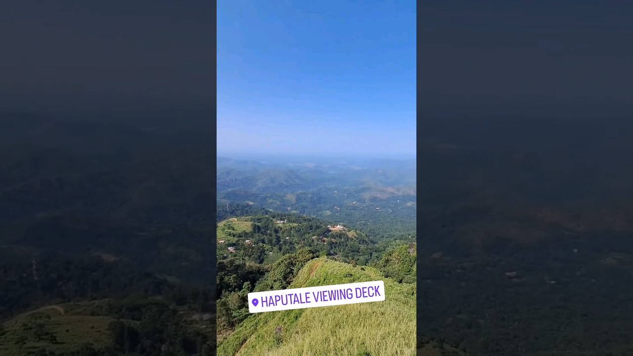 Haputale View Point Sri Lanka 🇱🇰 