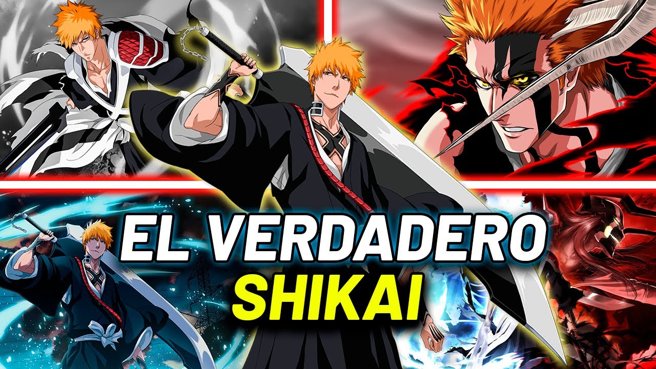 EL SHIKAI MAS ESPECIAL DE LA HISTORIA ICHIGO KUROSAKI BLEACH