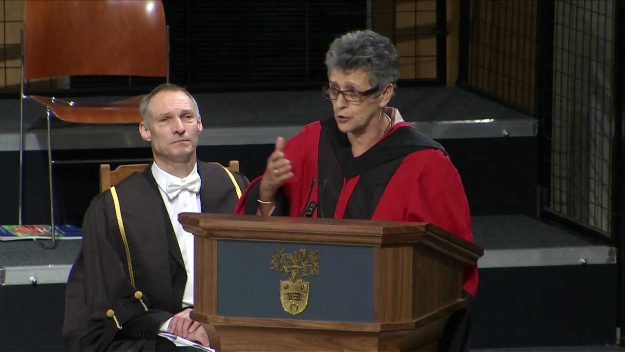 Rt Hon Dame Janet Paraskeva - Honorary Degree - University of Leicester