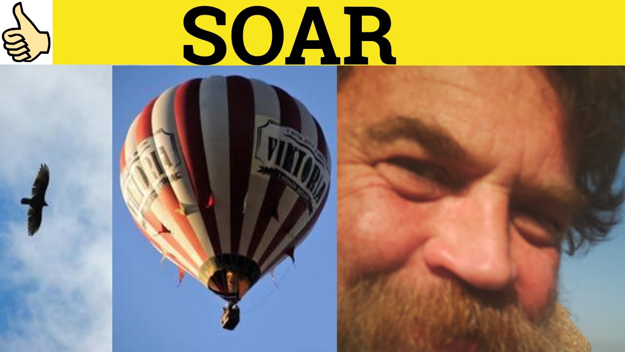 🔵 Soar - Soar Meaning - Soar Examples - Soar Definition
