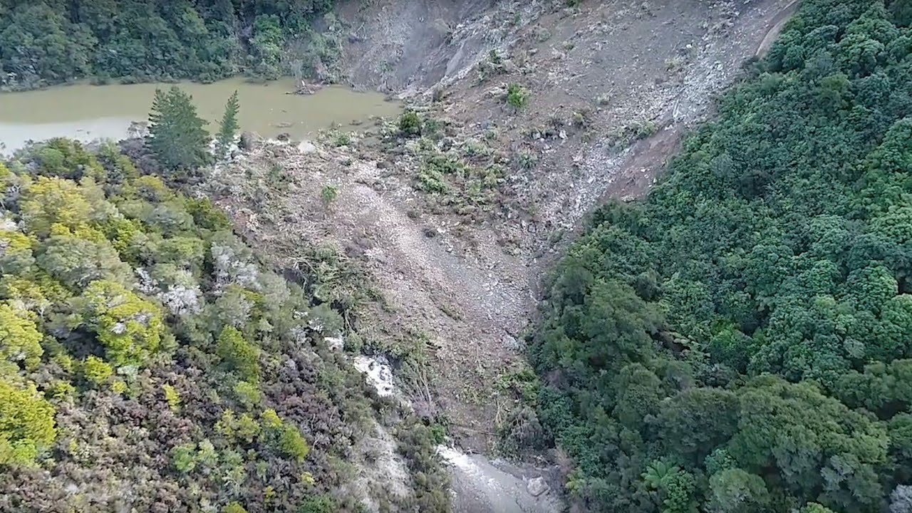 Anatomy of a Landslide Dam