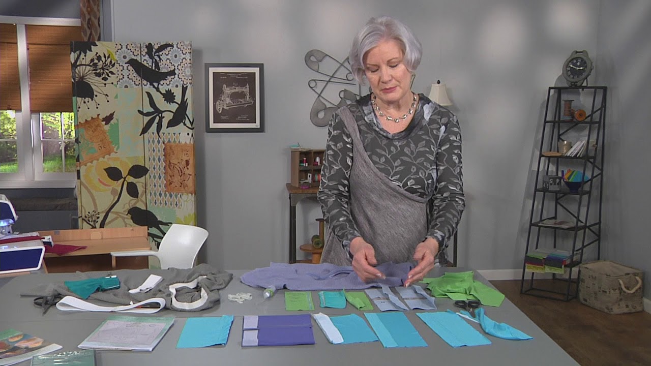 Elastic Application, Knit Hems,  3 Tips  About Serger Threading- t's Sew Easy TV Series 1500