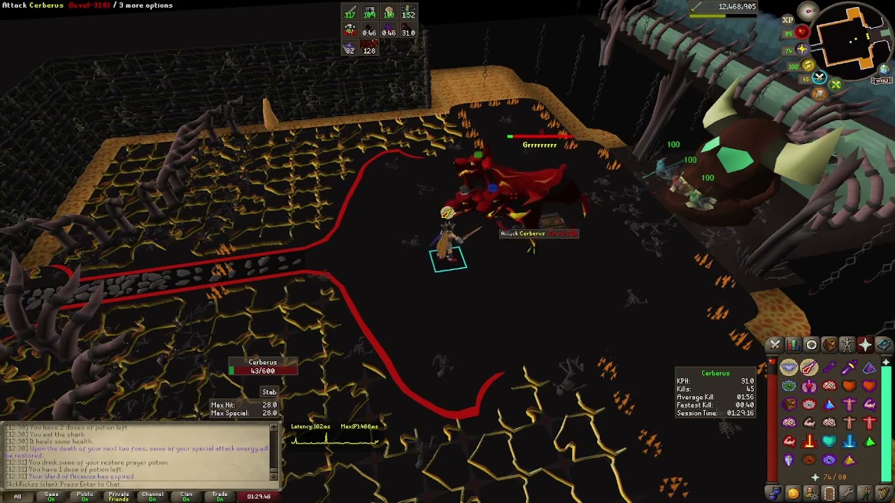 Cerberus guide osrs!