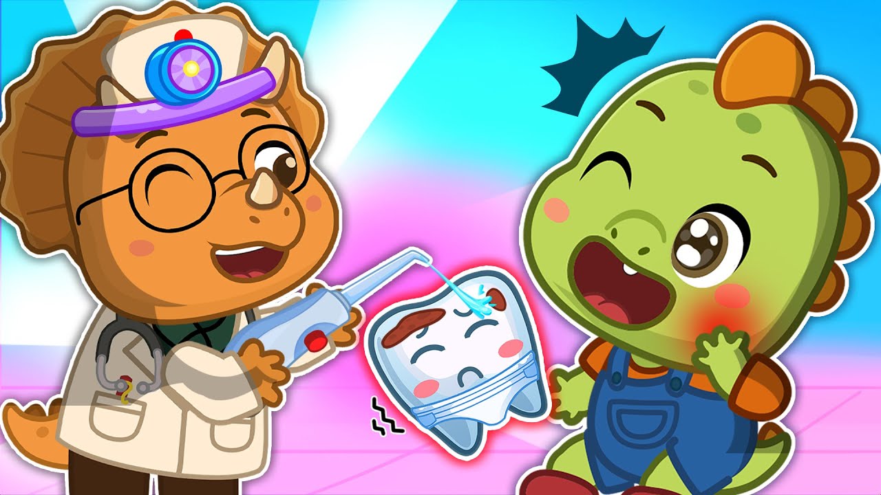 Dentista | Não coma doces demais | Música Educativa Infantil | DinoLala Músicas Infantis