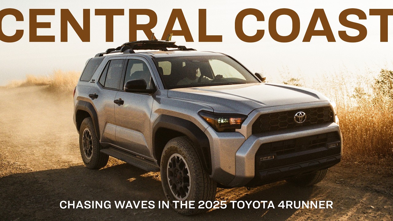 Searching for Swell: Cruising Central California in a 2025 4Runner with Surfer Hunter Jones