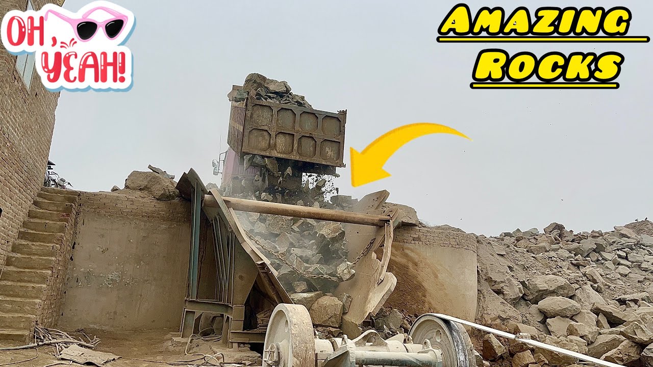 💥Blood,Sweet & Stone: How Rocks Crusher Workers Push Through Everything!#dangerous#rock#asmr