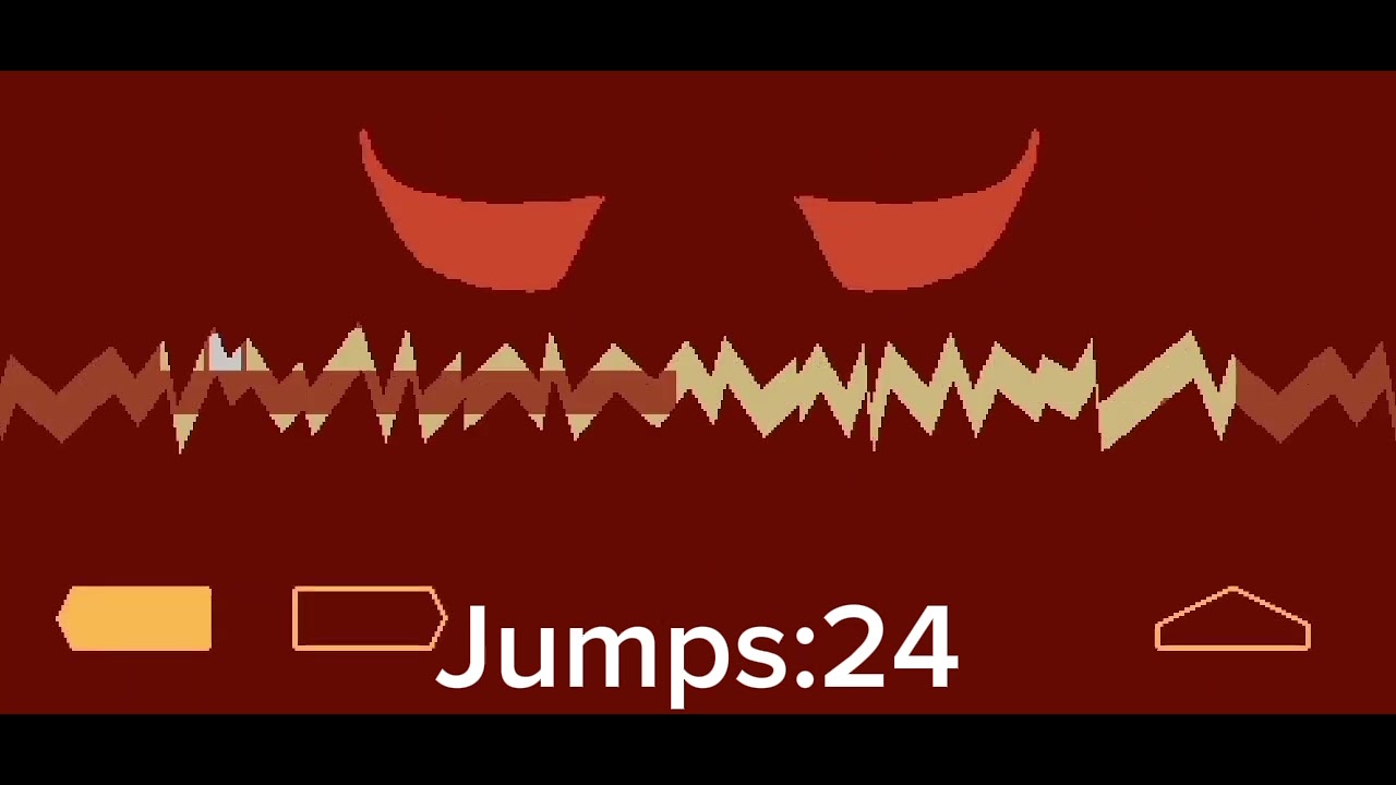 Level Devil Minimum Jumps (Mobile) in 63 Jumps 