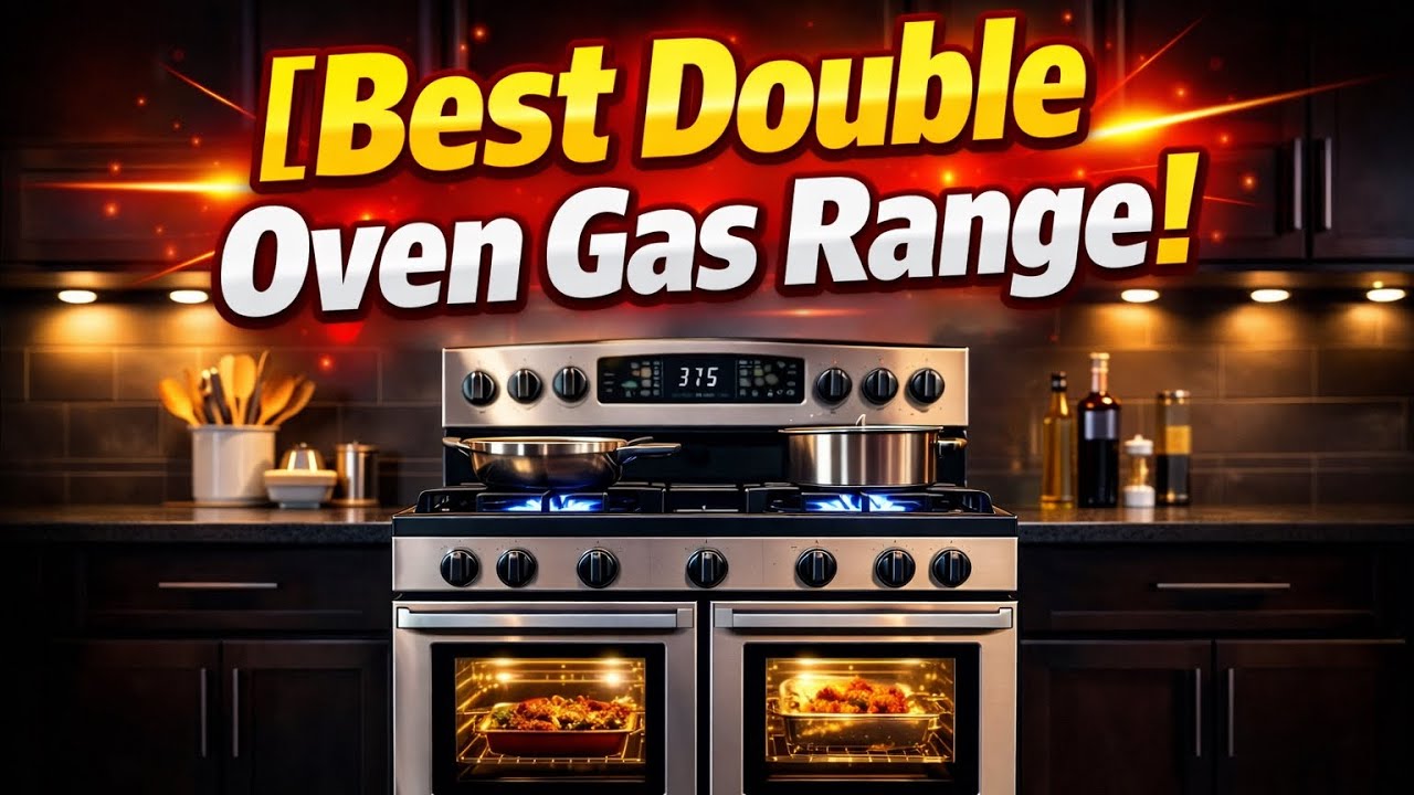 🍳 Cooking Like a Pro: Top 4 Best Double Oven Gas Range Reviewed!🔥