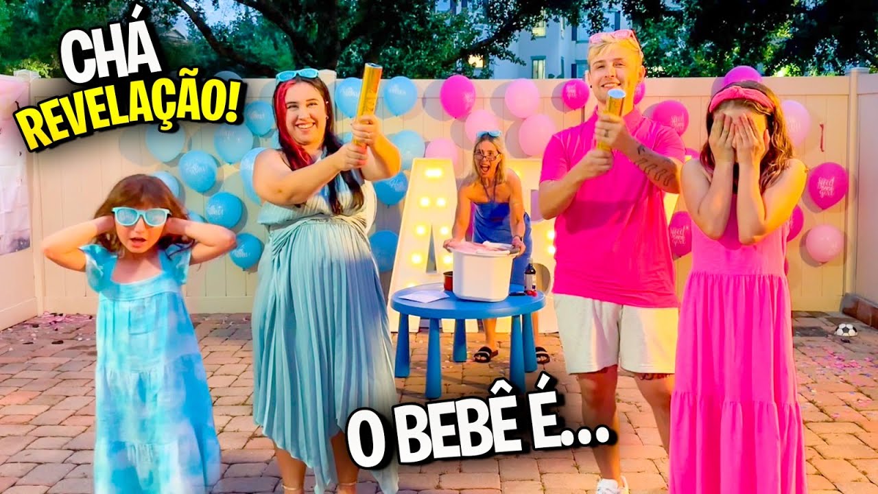 O BEBÊ É... FINALMENTE VAMOS REVELAR! RESULTADO do CHÁ REVELAÇÃO! PARTE FINAL! Pai Também Vloga