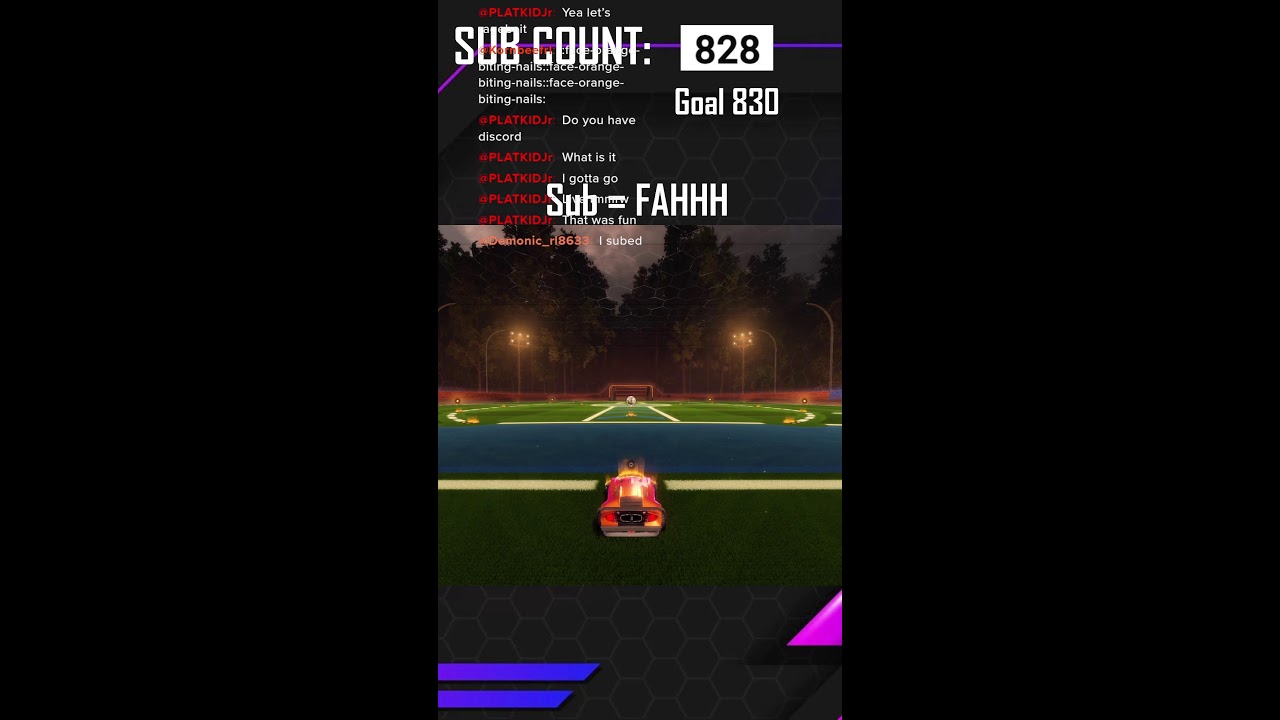 Rocket league LIVE - playing with viewers - Goal 580 subs