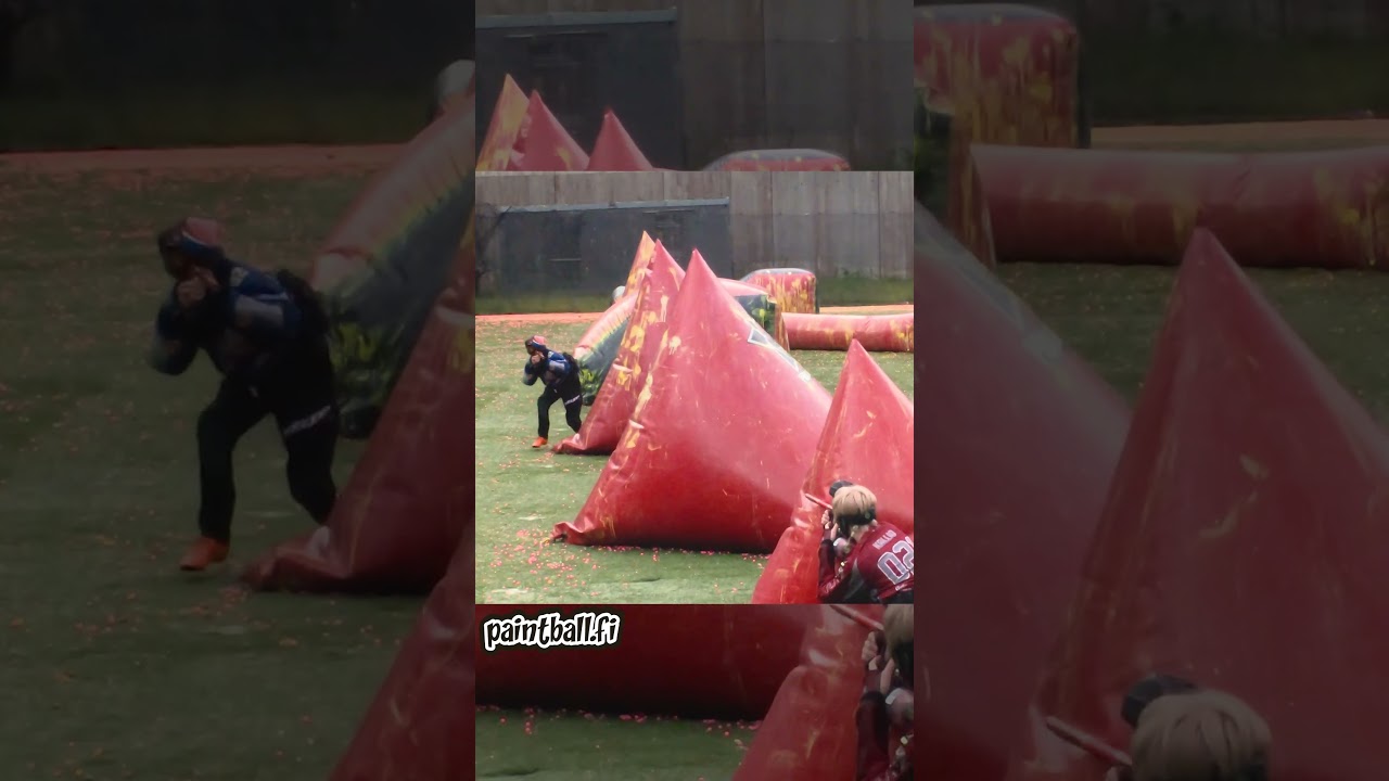 Paintball Dorito Battle #shorts #paintball #speedball #paintballing