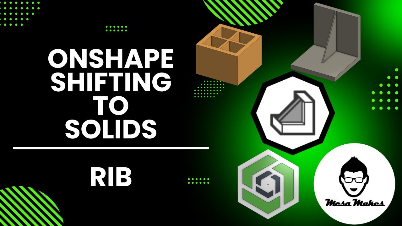 Shifting to Solids: Strengthen Your Designs with the Rib Feature in Onshape