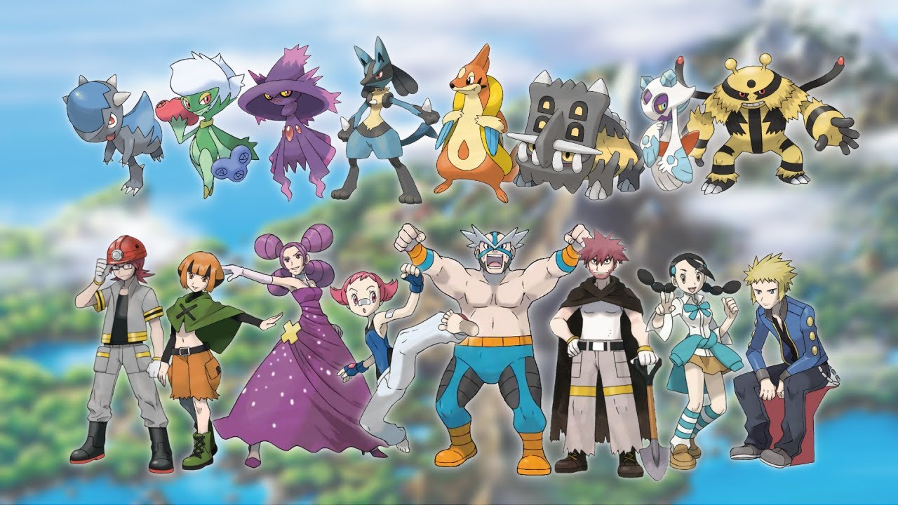 ジムリーダーのポケモンだけでプラチナクリアしたいんじゃ！！