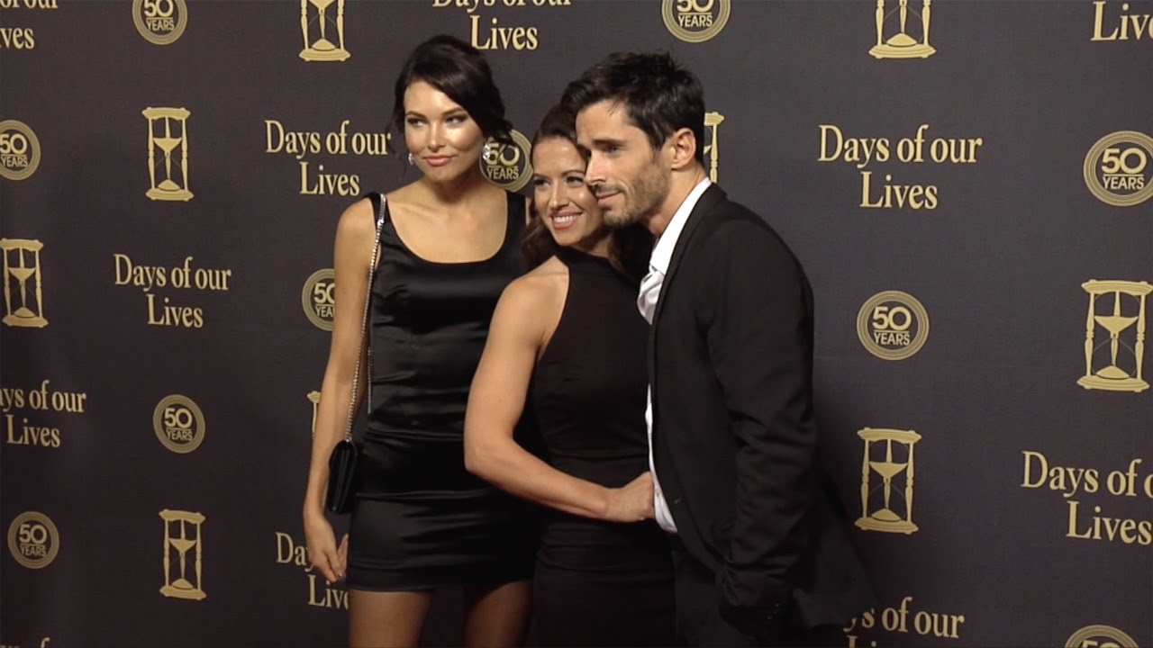 Brandon Beemer Red Carpet Style at Days of Our Lives 50 Anniversary Party