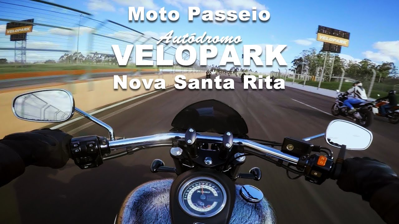 Moto Passeio no Velopark - Triumph Thunderbird Storm