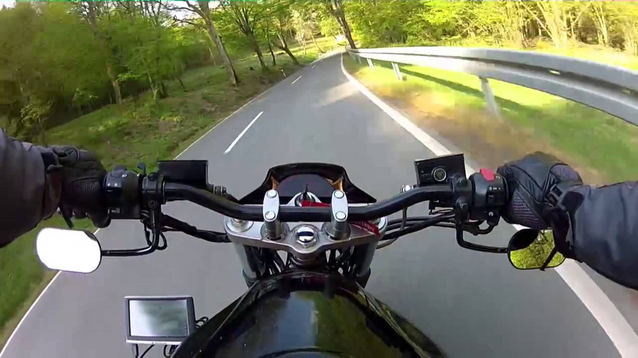 GoPro Hero 2 Suzuki Bandit 1200 Eastertour Wispertal ( pure Sound )