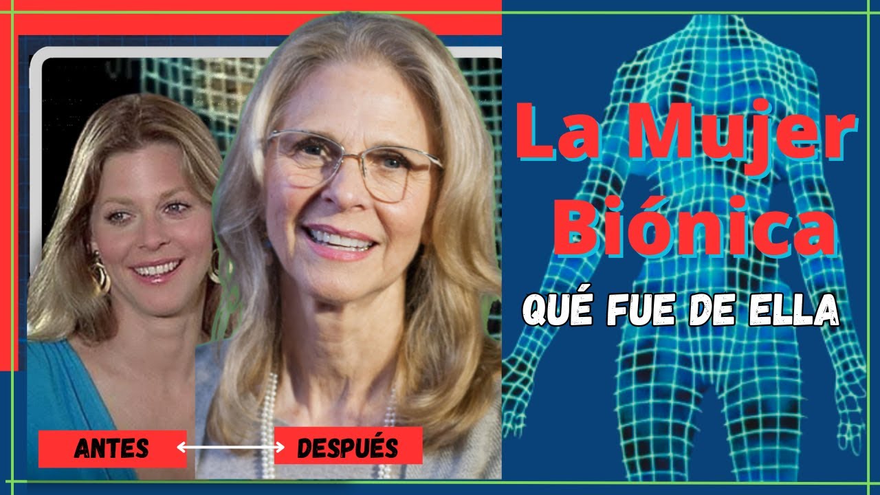 LINDSAY WAGNER, LA  MUJER BIÓNICA(1976-78): EL ANTES Y DESPUÉS . 💪👱‍♀️