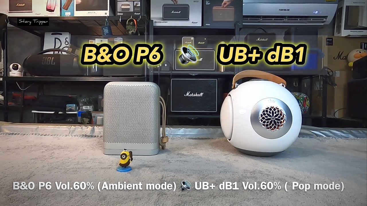 B&O P6 vs UB+ dB1 DoubleBass