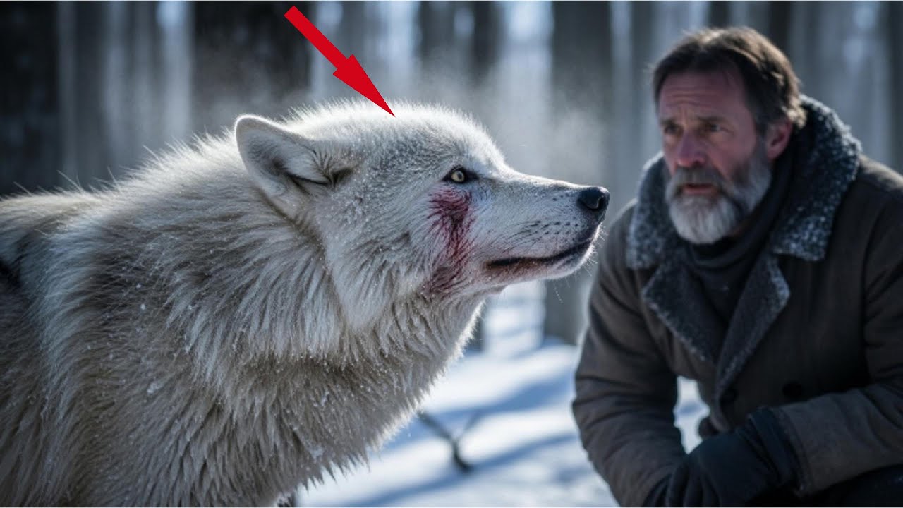 He saved 3 starving wolves. Then the wolves did the impossible.
