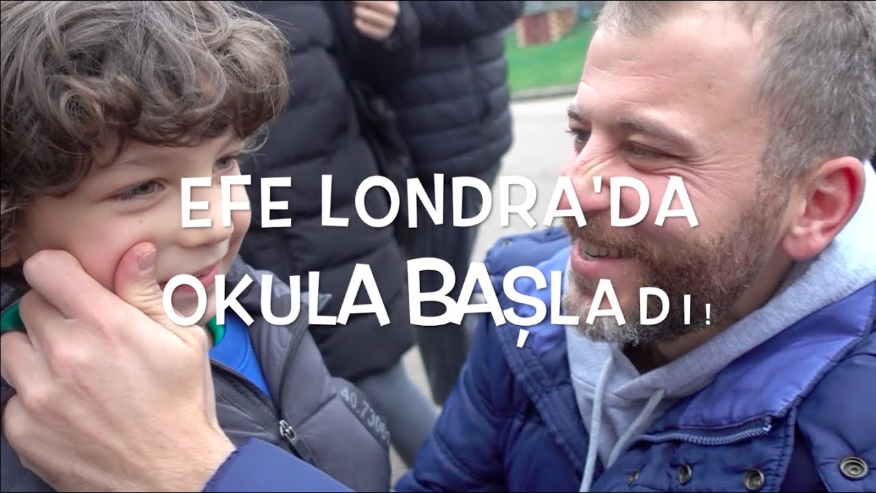 EFE LONDRA'DA OKULA BAŞLADI! MARKET ALIŞ VERİŞİ YAPTIK...