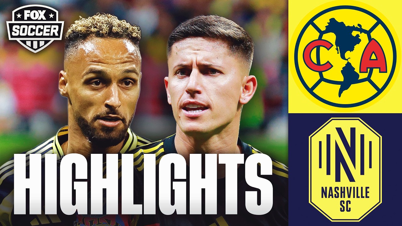 Nashville SC vs. Club Am&eacute;rica CONCACAF Champions Cup Highlights ⚽️ FOX Soccer