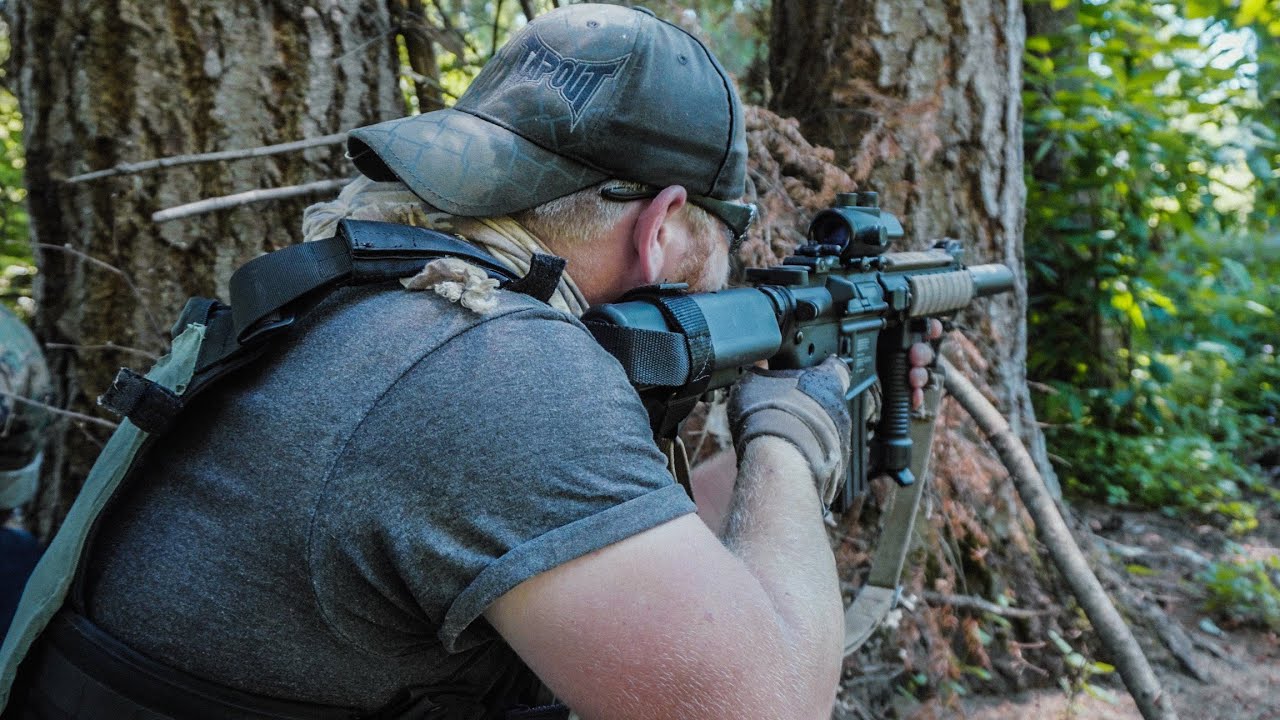 Airsoft Jungle Warfare, EF G28, VFC HK416 P*, ICS CXP