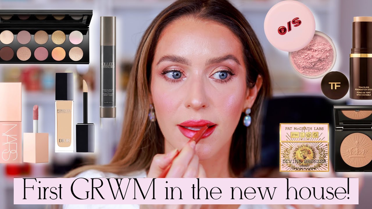 MY FIRST GET READY WITH ME IN THE NEW HOUSE!