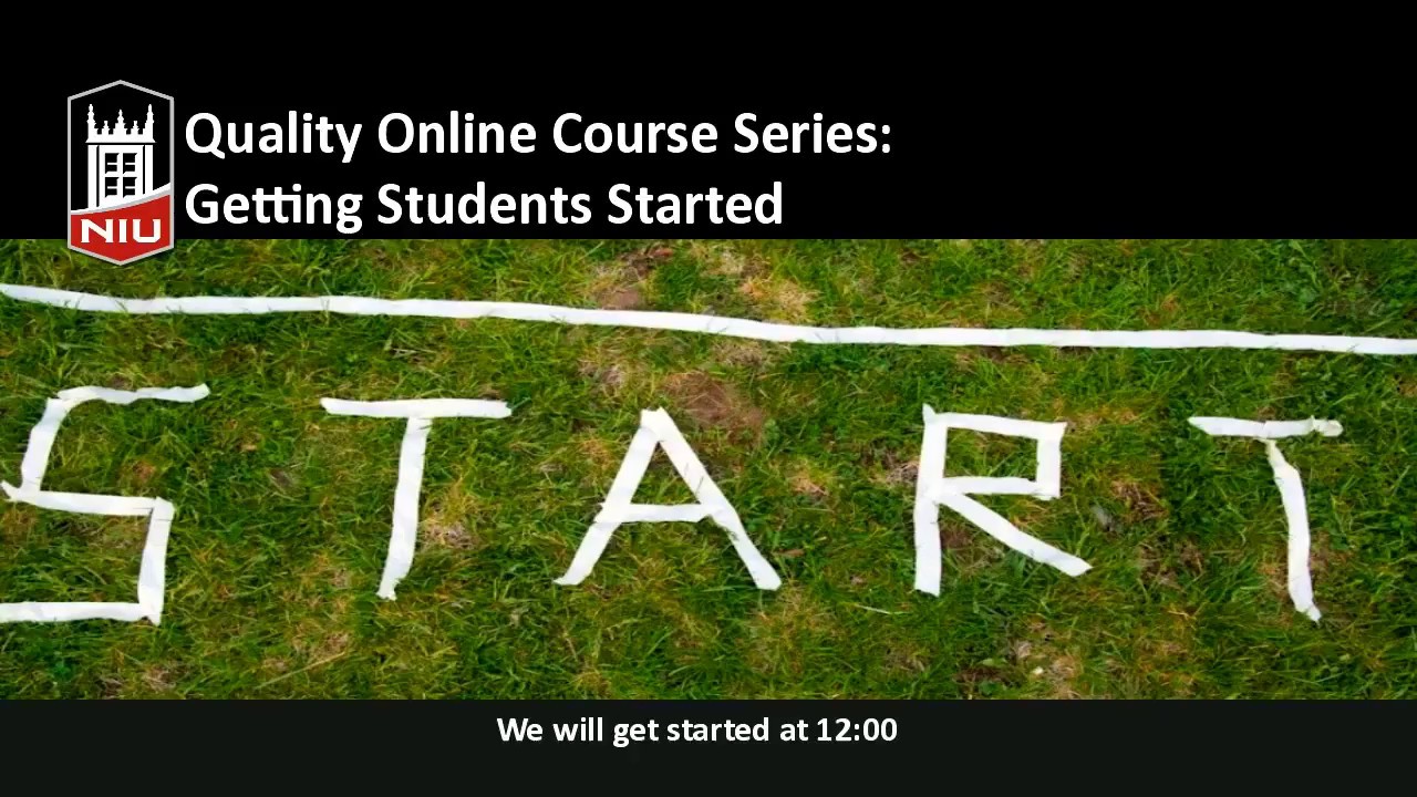 Quality Online Course Design: Getting Students Started