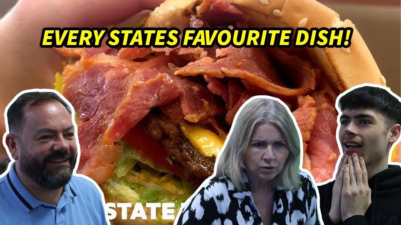 Favorite Dishes In Every State! British Family Reacts!