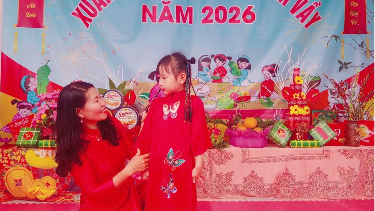 Mùa xuân về trên trường mầm non Yên Lâm