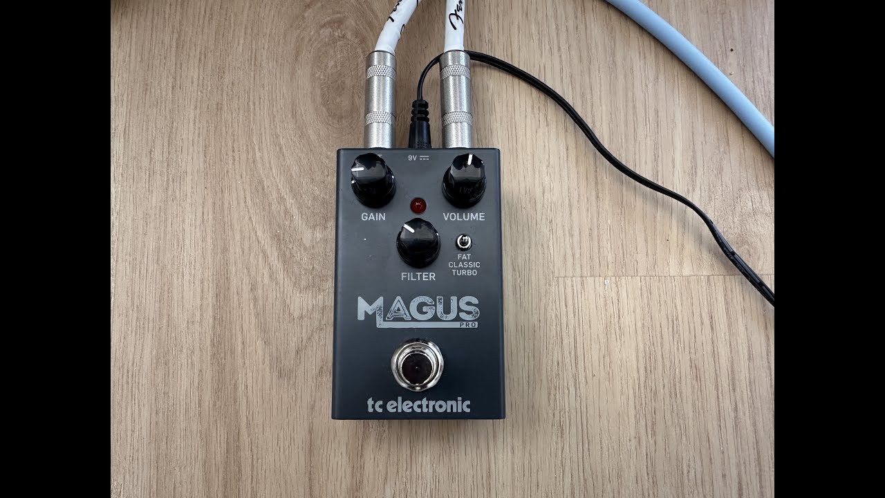Demo of the TC Electronic Magus Pro (No Talking)