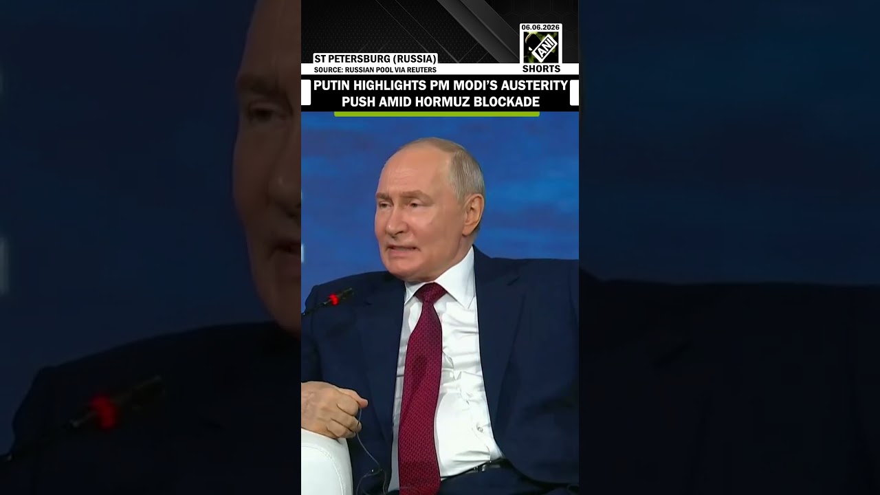 Russian President Putin highlights PM Modi&rsquo;s fuel-saving austerity push amid Hormuz blockade